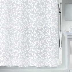Spirella - Rideau de douche peva blatt 180x200cm Blanc