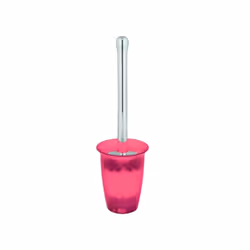 Spirella 7610583095756, Support et brosse pour toilettes, Rose, Polypropylène, 125 mm, 125 mm, 400 mm