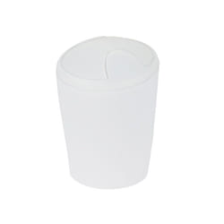 Spirella 7610583095909 poubelle 2 L Rond Polypropylène (PP) Blanc