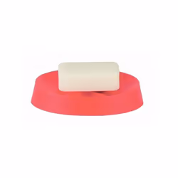 Spirella PORTE SAVON, Rouge, Polypropylène (PP), Ovale, Autonome, 140 mm, 105 mm