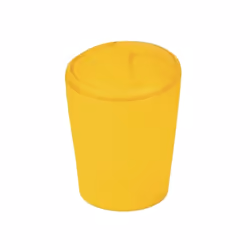 Spirella 7610583104847, 2 L, Rond, Polypropylène (PP), Jaune, Manuel, 15 cm
