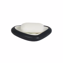 Spirella 7610583105431 porte-savon Noir, Blanc