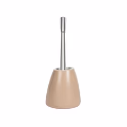 Spirella 7610583105530, Support et brosse pour toilettes, Beige, Vitrocéramique, 170 mm, 130 mm, 380 mm