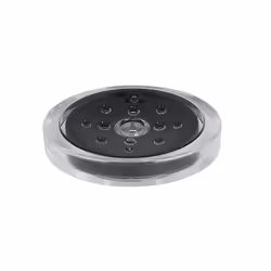 Spirella 7610583113320, Noir, Transparent, Vitrocéramique, Ovale, Autonome, 130 mm, 100 mm