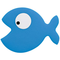 Spirella Hungry Tapis de bain anti-dérapant Bleu