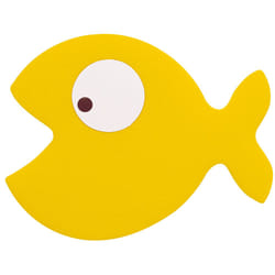 Spirella Hungry Tapis de bain anti-dérapant Jaune