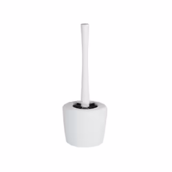 Spirella 7610583113887, Support et brosse pour toilettes, Blanc, Polypropylène (PP), 150 mm, 130 mm, 385 mm