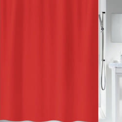 Spirella 7610583125347 rideau de douche Anneau Polyester Rouge
