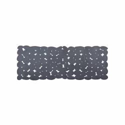 Tapis Fond de baignoire PVC MARATHON 73x36cm Gris Foncé Spirella