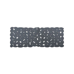 Tapis Fond de baignoire PVC MARATHON 73x36cm Gris Foncé Spirella
