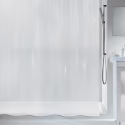 Spirella 7610583130280, Motif, Anneau, Poly-acétate de vinyle (PEVA), Blanc, 40 °C, 2000 mm