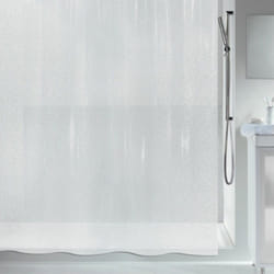 Spirella 7610583130280 rideau de douche Anneau Poly-acétate de vinyle (PEVA) Blanc