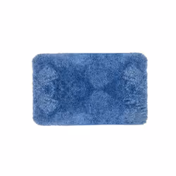 Spirella 7610583130815, Bleu, Monochromatique, Rectangulaire, Microfibre, Ciel, 40 °C