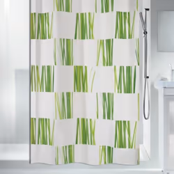 Spirella 7610583132451, Motif, Anneau, Polyester, Vert, Blanc, 30 °C, 1800 mm