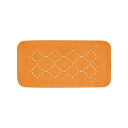Spirella 7610583133786 Tapis de bain et adhésif antidérapant Tapis de bain anti-dérapant Orange