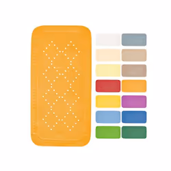 Spirella 7610583133786 Tapis de bain et adhésif antidérapant Tapis de bain anti-dérapant Orange