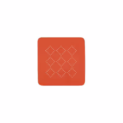 Spirella 7610583133809, Tapis de douche anti-dérapant, Adultes, Rouge, PVC, 550 mm, 550 mm