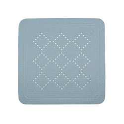 Spirella 7610583133885 Tapis de bain et adhésif antidérapant Tapis de douche anti-dérapant Gris