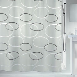 Spirella 7610583135308 rideau de douche Anneau Polyester Gris