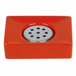 Spirella 7610583136473, Rouge, Vitrocéramique, Rectangulaire, 110 mm, 80 mm, 35 mm
