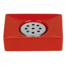 Spirella 7610583136473 porte-savon Rouge