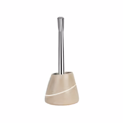 Spirella 7610583143495, Support et brosse pour toilettes, Sable, Polyrésine, 170 mm, 130 mm, 380 mm