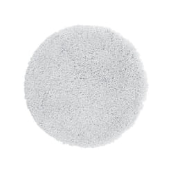 Tapis de bain rond Microfibre highland Ø60cm Blanc Spirella