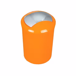 Spirella 7610583143822, 5 L, Rond, Polystyrène, Orange, Manuel, 19 cm
