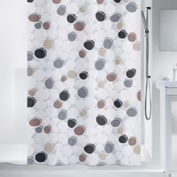 Spirella 7610583144294, Motif, Anneau, Poly-acétate de vinyle (PEVA), Marron, 2000 mm, 1800 mm