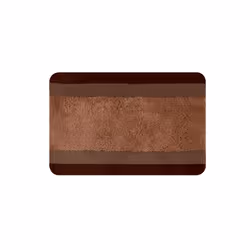 Spirella 7610583144553, Marron, Monochromatique, Rectangulaire, Polyester, Marron, 40 °C