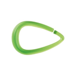 Spirella - Lot de 12 anneaux pour rideau de douche drop Vert