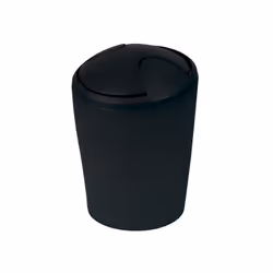 Spirella 7610583149541, 2 L, Rond, Polypropylène (PP), Noir, Manuel, 15 cm