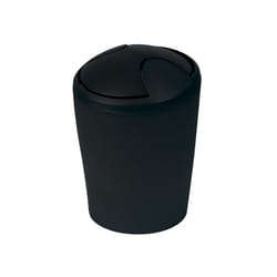 Spirella 7610583149541 poubelle 2 L Rond Polypropylène (PP) Noir