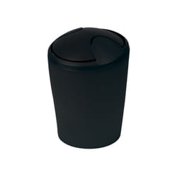 Poubelle à bascule move 5L Noir Spirella