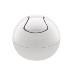 Spirella 7610583151384 poubelle 1 L Rond Polypropylène (PP) Blanc