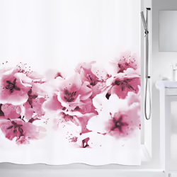 Spirella 10.15174, Motif, Polyester, Rose, Lavage en machine, 40 °C, 1800 mm