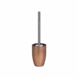 Spirella 7610583153371, Support et brosse pour toilettes, Cuivre, Vitrocéramique, 110 mm, 110 mm, 415 mm