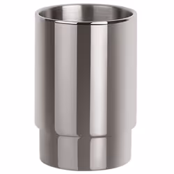 Spirella Nyo, Distributeurs de salle de bain, Acier inoxydable, Gris, 65 mm, 95 mm, 65 mm