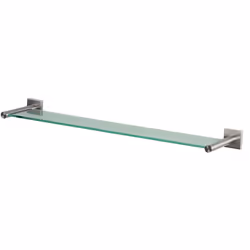 Spirella Nyo, Transparent, Verre, Acier inoxydable, 600 mm, 155 mm, 695 mm, 53 mm