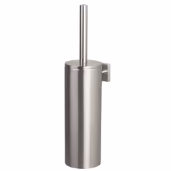 Spirella Nyo, Support et brosse pour toilettes, Acier inoxydable, Acier inoxydable, 400 mm, 125 mm, 95 mm