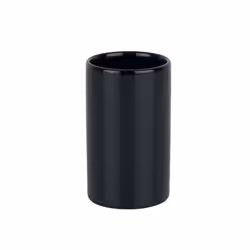 Spirella 7610583158734, Distributeurs de salle de bain, Vitrocéramique, Noir, 70 mm, 70 mm, 115 mm