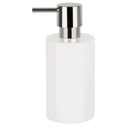 Distributeur de savon Porcelaine tube Blanc Spirella