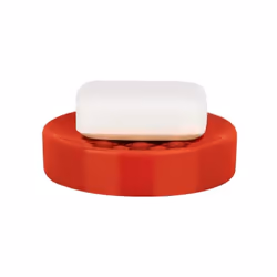 Spirella PORTE SAVON, Rouge, Vitrocéramique, Ovale, Autonome, 260 mm, 110 mm