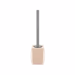 Spirella 7610583160959, Support et brosse pour toilettes, Beige, Polystyrène, 103 mm, 103 mm, 395 mm