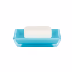 Spirella 7610583160980, Bleu, Polystyrène, Rectangulaire, Autonome, 125 mm, 86 mm