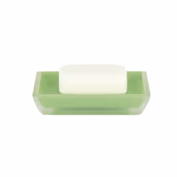 Spirella 7610583161024, Vert, Polystyrène, Rectangulaire, 125 mm, 86 mm, 23 mm