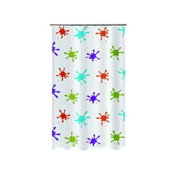 Spirella 7610583161338 rideau de douche Anneau Poly-acétate de vinyle (PEVA) Multicolore