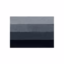 Spirella 7610583161802, Gris, Monochromatique, Rectangulaire, Acrylique, Polyester, 40 °C, 55 x 65 cm