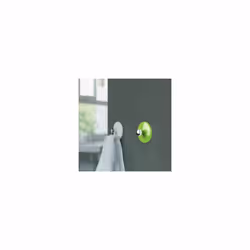 Spirella 7610583162502 crochet pour rangement à usage domestique Intérieure Crochet pour serviette Vert, Argent 1 pièce(s)