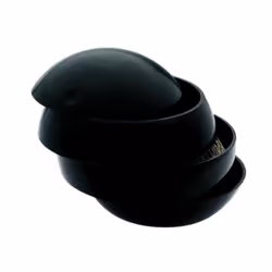 Spirella 7610583162595, Noir, Dessus de table, Polystyrène, Monochromatique, 140 mm, 140 mm